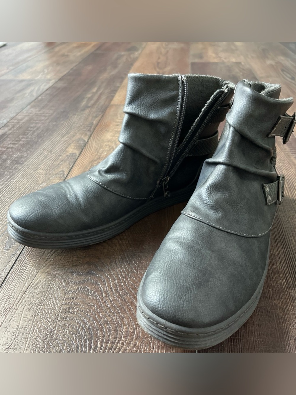 Blowfish Malibu Ankle Boots with Side Zip
